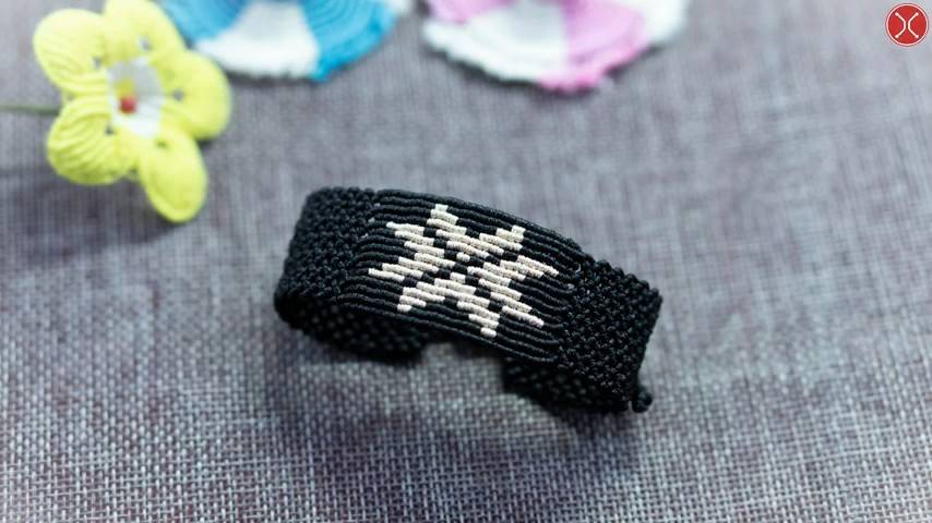 Macrame Tutorial ｜ 💥💥Very Impressive Bracelet With Tapestry Knotting Style ｜ Cavandoli Macrame