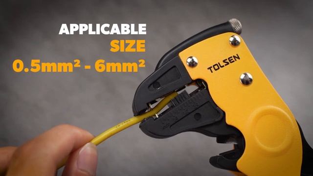 TOLSEN® Automatic Wire Stripper and Cutter Heavy Duty Wire Stripping Tool 38050 смотреть онлайн