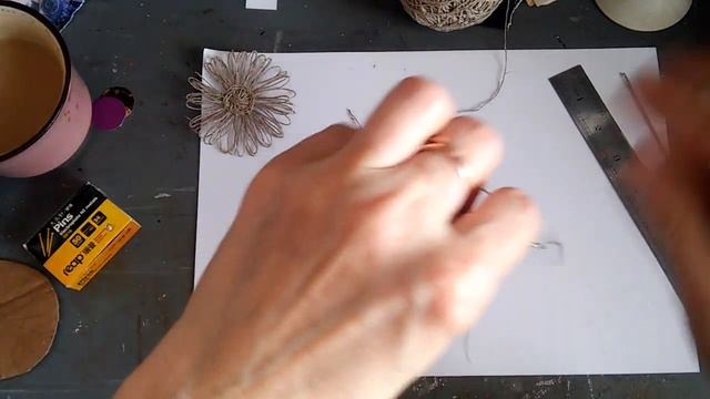 How to: make a simple flower from a rope смотреть онлайн