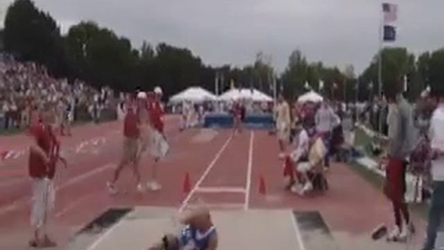 Centennial's Wullenwaber wins state long jump смотреть онлайн