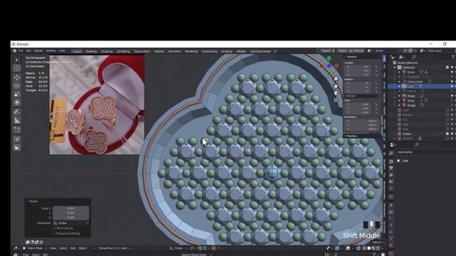 Ring Modeling with HardOps and Geometry nodes смотреть онлайн