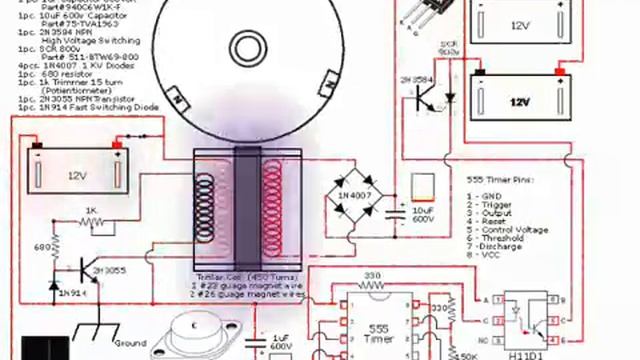 Bedini Patent Animated ver 1 1 смотреть онлайн