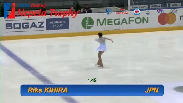 紀平 梨花 Rika Kihira | SP 2018 Ondrej Nepela Trophy | Slowmotion replays | 3A, 3F3T, 3Lz, Step Sequenc смотреть онлайн