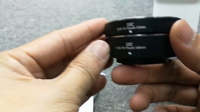 JJC AET-FXS Auto Focus AF Macro Extension Tube Set For Fujifilm X Mount