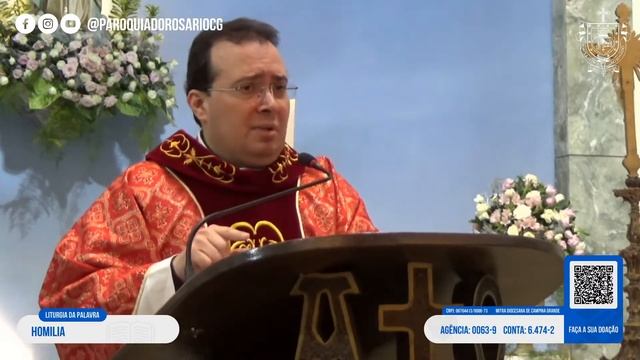 Santa Missa do Rosário - Pe. Márcio Henrique Mendes Fernandes | 16/09/2020 18h смотреть онлайн