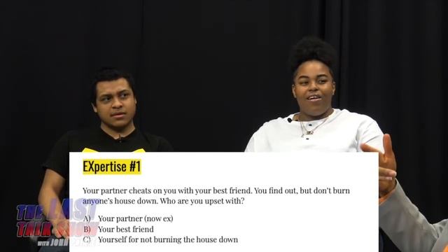EXpertise 💔: Who Are You Mad At When Your Partner Cheats? - The Last Talk Show смотреть онлайн