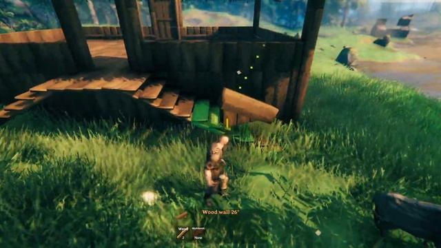 Easy Valheim Survival Starter House Classic Part 1 смотреть онлайн