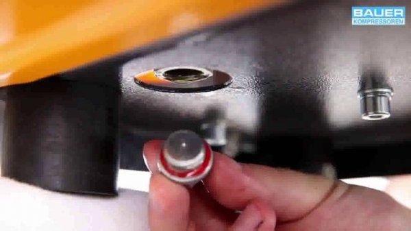 COMPRESSOR BAUER Poseidon PE 100 TROCA DE ÓLEO