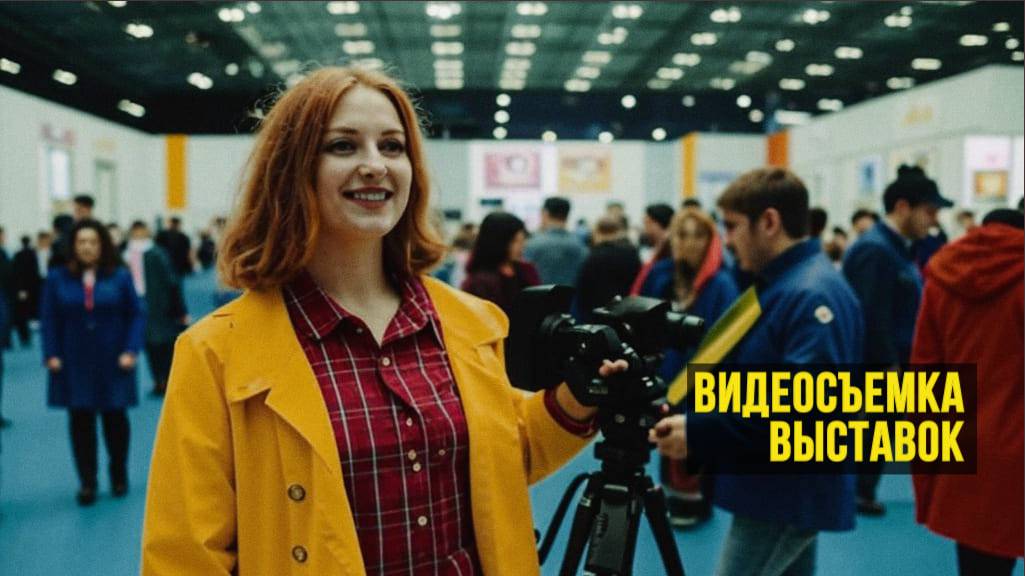 Пример видеосъемки выставки | Заказать видеосъемку мероприятий и выставок в Москве смотреть онлайн