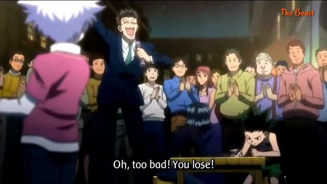 Gon Vs Shizuku Arm Wrestle Match || Hunter X Hunter