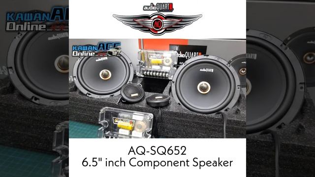 audio QUART (AQ-SQ652) 6.5 " inch 2-Way Component Speaker Sound test смотреть онлайн