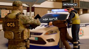 ВНЕДРИЛСЯ В ДПС! БУДНИ ФСБ и ПОГОНЯ за ПЬЯНЫМ ГОПНИКОМ на AMAZING RP в GTA CRMP