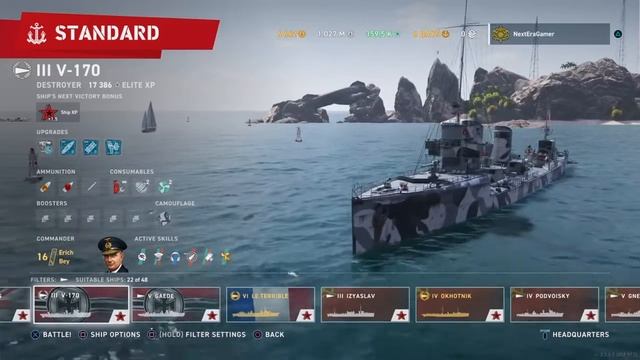 How to maintain a 54% win rate. (World of Warships Legends PS4 Xbox1) High skill and damage. смотреть онлайн