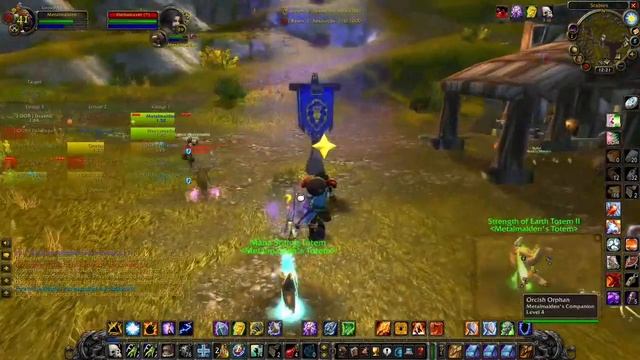 Metalmaiden 29 twink AB WoW classic resto shaman смотреть онлайн