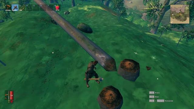 Изучаем просторы Valheim'а смотреть онлайн