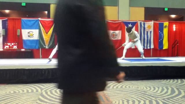 Pan American Zonal Alexander Massialas (USA) vs Etienne Lalonde Turbide (CAN) Round 8 of 9.MOV смотреть онлайн