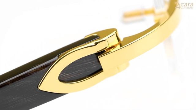 CARTIER C-DECOR GENUINE HORN OPTICAL EYEGLASSES смотреть онлайн