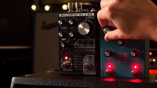 Partners In Tone: Dreadbox Raindrops + Death By Audio ROOMS