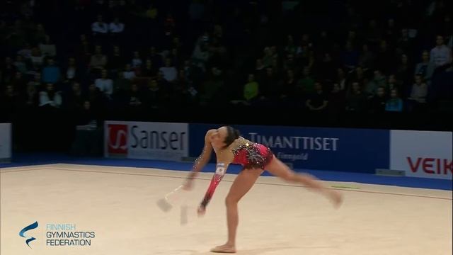 Rivkin Neta Clubs - Rhythmic Gymnastics World Cup 2016 Espoo смотреть онлайн