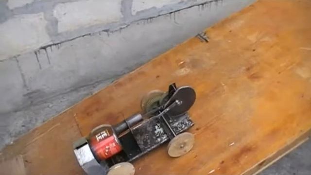 Машинка с двигателем стирлинга смотреть онлайн