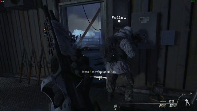 Call of Duty Modern Warfare 2 - Spetsnaz Mod - Only Easy Day Was Yesterday - Navy Seals holds oilri смотреть онлайн