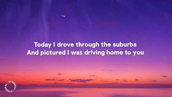 [ 1 HOUR ] Olivia Rodrigo - drivers license (Lyrics)  I got my driver's license last week