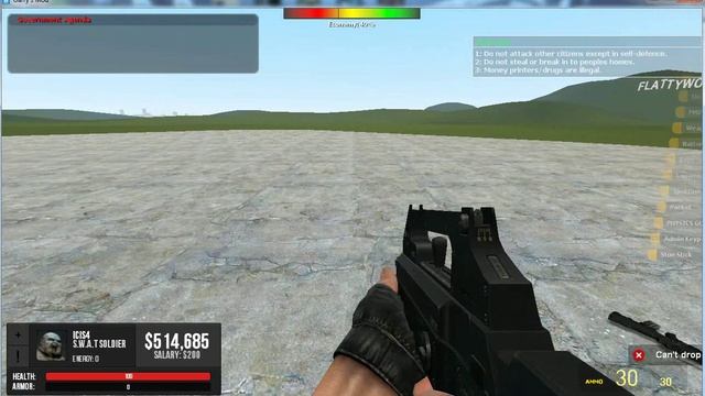 Jobs unable to drop their own weapons in DarkRP смотреть онлайн