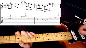 Вкусный заходной lick в стиле Классик Рок. Разбор.