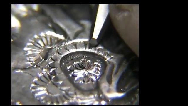 Hand engraving 123 degree graver flowers,with the Homemade Hand Engraving machine смотреть онлайн