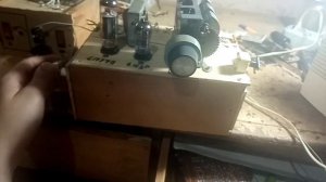 двухламповый регенеративный приёмник на 6н2п и 6п14 часть №3