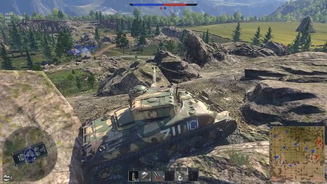 M4A1(FL10) | Укачивающий нагиб | War Thunder смотреть онлайн