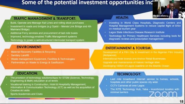 NBCC Webinar - Meet with the Governor of Lagos State смотреть онлайн