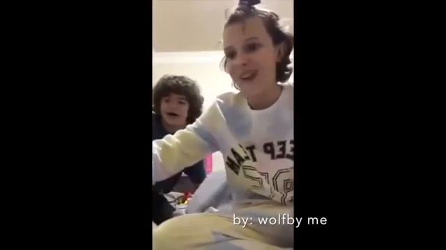 finn wolfhard and millie bobby brown “hating” each other for 12 minutes straight смотреть онлайн