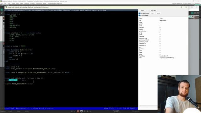 How to Reascript: 9) Basic MIDI Script смотреть онлайн