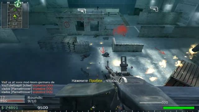 "IceOps RoZo Beta:VeR0.5.028 Zombie Apocalypse" Call of duty 4 Modern Warfare №2 смотреть онлайн