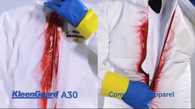 Kleenguard A30 Воздухопроницаемый комбинезон для защиты от брызг и твердых частиц смотреть онлайн