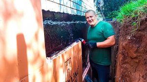 Гидроизоляция и утепление фундамента старого дома своими руками