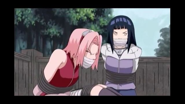 Tied Sakura , Hinata And Ino