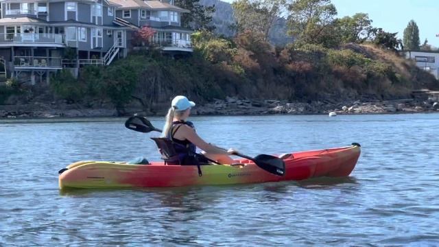 SEA KAYAKING IN SALT SPRING ISLAND - Our Last Day Off Before We Head Home 🥲🥲🥲 смотреть онлайн