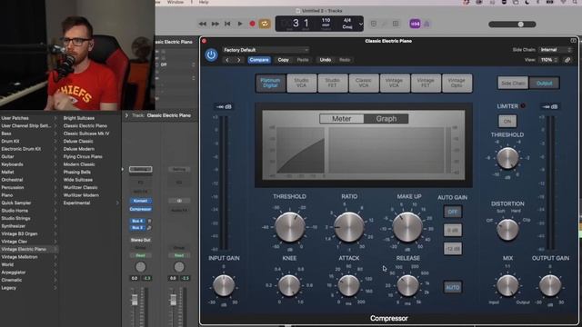 How To Use A Compressor In Logic Pro X - Logic Pro Tutorials #logicprox #compressor #plugin