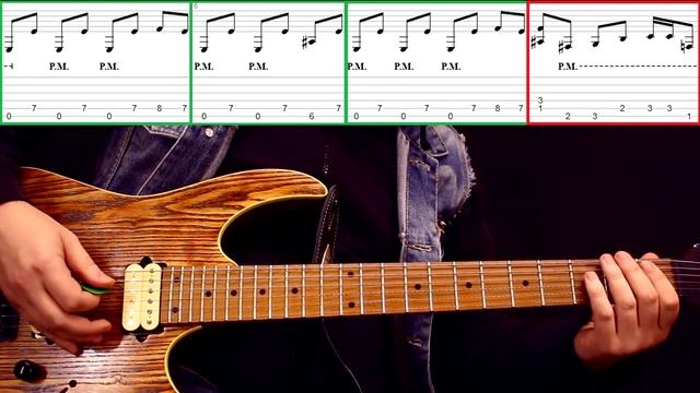 Риф Blackened - Metallica. Разбор. смотреть онлайн