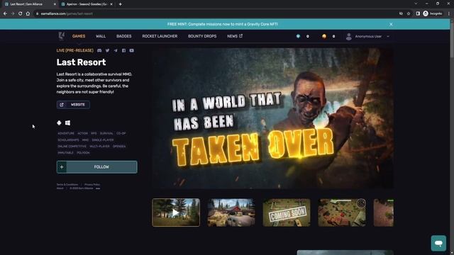 How to Play Last Resort on Earn Alliance, and Claim FREE Founder NFTs смотреть онлайн
