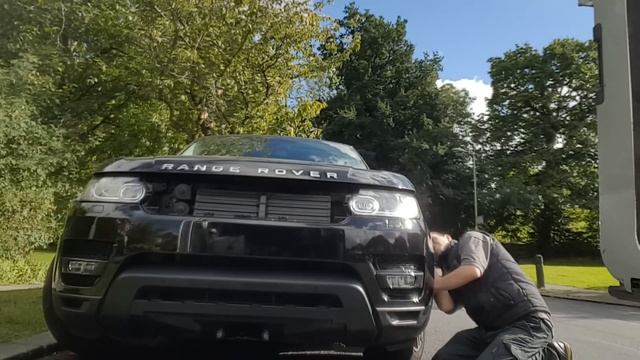 Установка бампера на рэндж ровер спорт смотреть онлайн