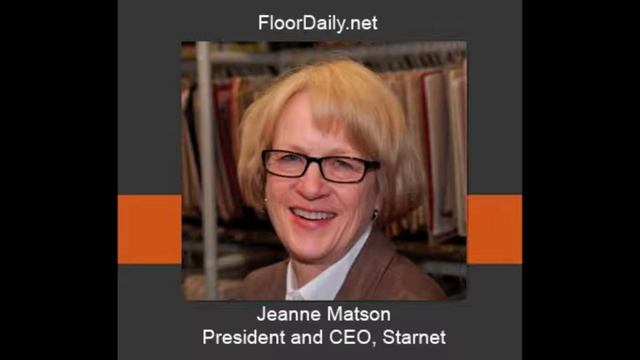 FloorDaily.net: Jeanne Matson Discusses the Highlights of Last Week's Starnet Meeting смотреть онлайн