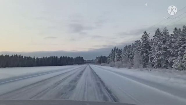 looks like full of powder sugar everywhere, morning long drive last christmas here in Finland. смотреть онлайн