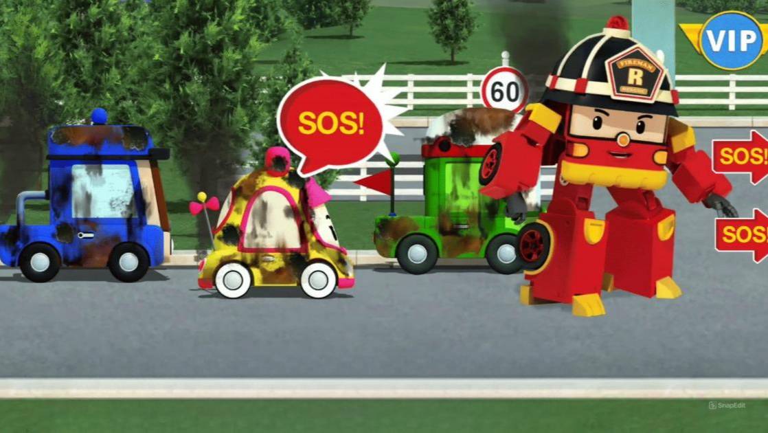 Не упустите шанс на приключения с поли Робокаром! смотреть онлайн