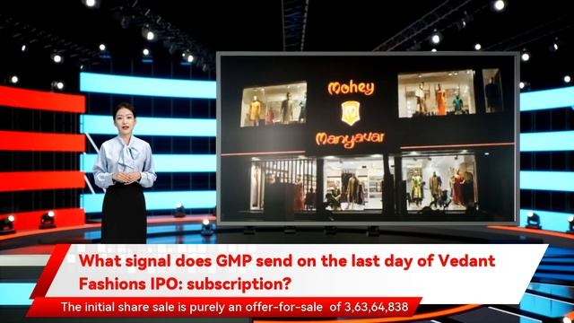 What signal does GMP send on the last day of Vedant Fashions IPO: subscription? смотреть онлайн