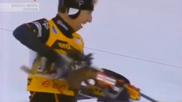 БИАТЛОН. КМ 2005-06. Рупольдинг (Германия). Женщины. Спринт 7,5 км. (Спорт). 13.01.2006. смотреть онлайн