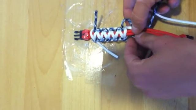 Cox Comb Parachute Cord (Paracord) Bracelet with 2 strands of Rope смотреть онлайн