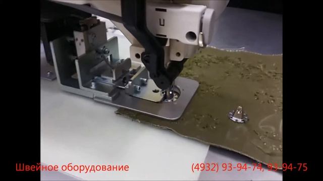 Пришивание конуса на автоматизированной машине циклического шитья смотреть онлайн